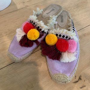 Soludos Pom Pom Shoes